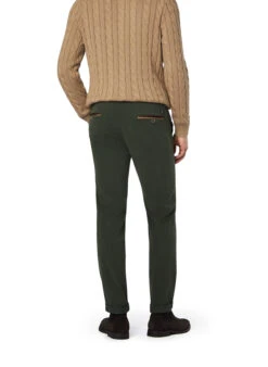 Mason's, Chino Torino, Slim Fit, Baumwolle, Jägergrün -Herrenausstatter Verkaufe 452161 norm2