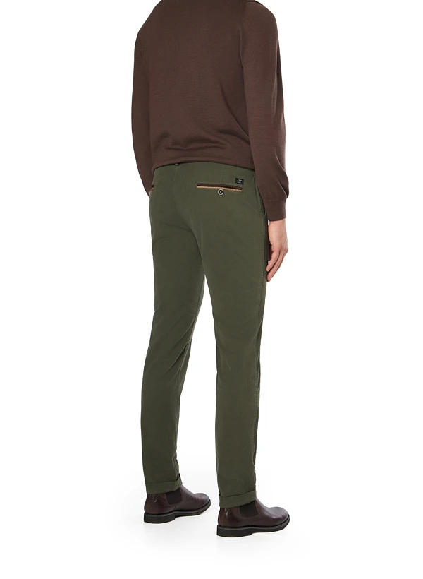 Mason's, Chino Torino, Slim Fit, Baumwolle, oliv Mason's, Chino Torino, Slim Fit, Baumwolle, Oliv -Herrenausstatter Verkaufe 452164 norm2