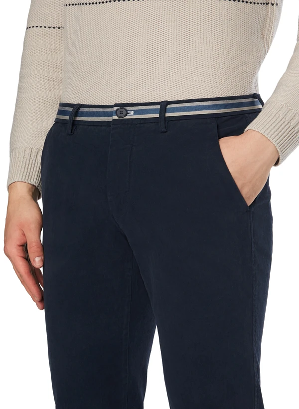 Mason's, Chino Torino, Slim Fit, Baumwolle, dunkelblau Mason's, Chino Torino, Slim Fit, Baumwolle, Dunkelblau -Herrenausstatter Verkaufe 452171 norm3