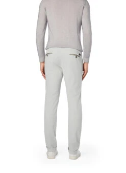 Mason's, Chino Torino, Slim Fit, Baumwolle, Hellgrau -Herrenausstatter Verkaufe 452182 norm2