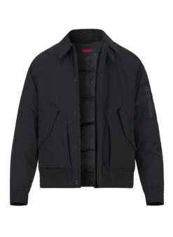HUGO, Blouson Bardo, T400® Wattiert, Schwarz