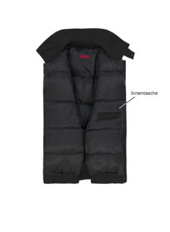 HUGO, Blouson Bardo, T400® Wattiert, Schwarz 2 HUGO, Blouson Bardo, T400® Wattiert, Schwarz -Herrenausstatter Verkaufe 452207 norm3