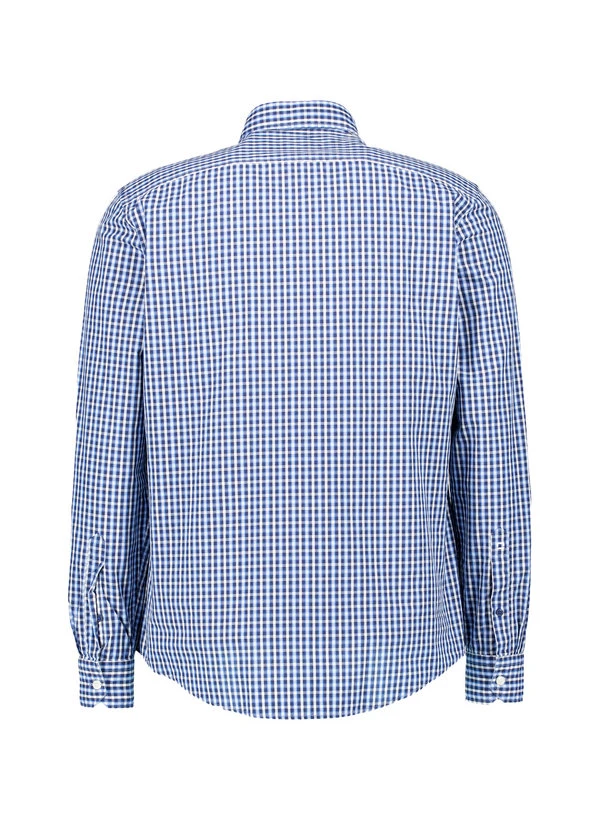 OLYMP, Hemd, Regular Fit, Baumwolle, marine-weiß kariert OLYMP, Hemd, Regular Fit, Baumwolle, Marine-weiß Kariert -Herrenausstatter Verkaufe 452245 norm2