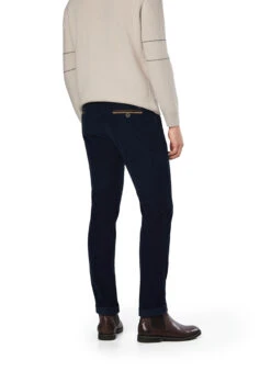 Mason's, Chino Torino, Slim Fit, Cord, Dunkelblau -Herrenausstatter Verkaufe 452249 norm2