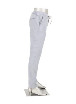 Alberto, Hose Jump, Slim Fit, Mikrofaser-Stretch, Hellblau -Herrenausstatter Verkaufe 452255 norm2
