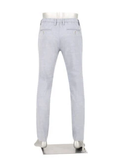 Alberto, Hose Jump, Slim Fit, Mikrofaser-Stretch, Hellblau -Herrenausstatter Verkaufe 452255 norm3
