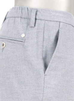 Alberto, Hose Jump, Slim Fit, Mikrofaser-Stretch, Hellblau -Herrenausstatter Verkaufe 452255 norm5