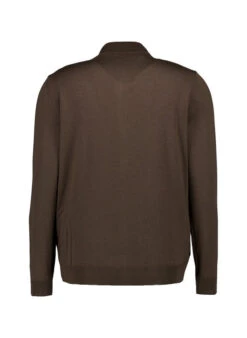 BOSS Black, Cardigan Balonso, Schurwolle, Dunkelgrün -Herrenausstatter Verkaufe 452266 norm2