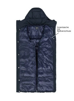 BOSS Black, Steppparka Cenuto, Mikrofaser Wasserebweisend, Dunkelblau 2 BOSS Black, Steppparka Cenuto, Mikrofaser Wasserebweisend, Dunkelblau -Herrenausstatter Verkaufe 452270 norm3