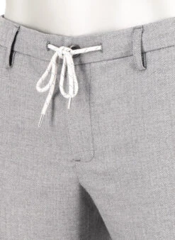 Alberto, Hose Jump, Slim Fit, Mikrofaser-Stretch, Grau 4 Alberto, Hose Jump, Slim Fit, Mikrofaser-Stretch, Grau -Herrenausstatter Verkaufe 452287 norm4