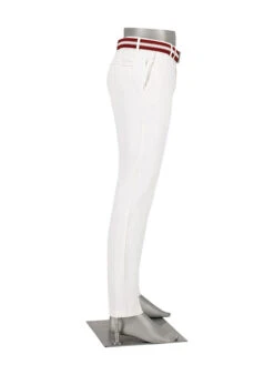 Alberto Golf, Golfhose Ian, Slim Fit, FX4 DRY Cooler®, Weiß -Herrenausstatter Verkaufe 452290 norm2