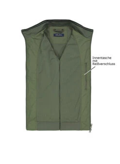 Fred Perry, Blouson, Mikrofaser Wasserabweisend, Grün -Herrenausstatter Verkaufe 452310 norm3