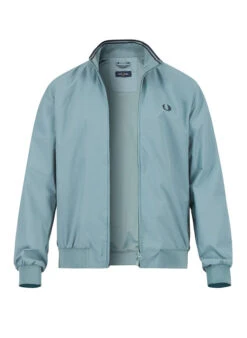 Fred Perry, Blouson, Mikrofaser Wasserabweisend, Blau