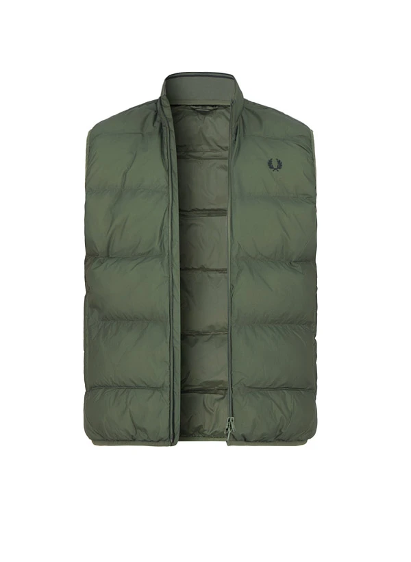 Fred Perry, Steppweste, Nylon wasserabweisend, green Fred Perry, Steppweste, Nylon Wasserabweisend, Green -Herrenausstatter Verkaufe 452313 norm