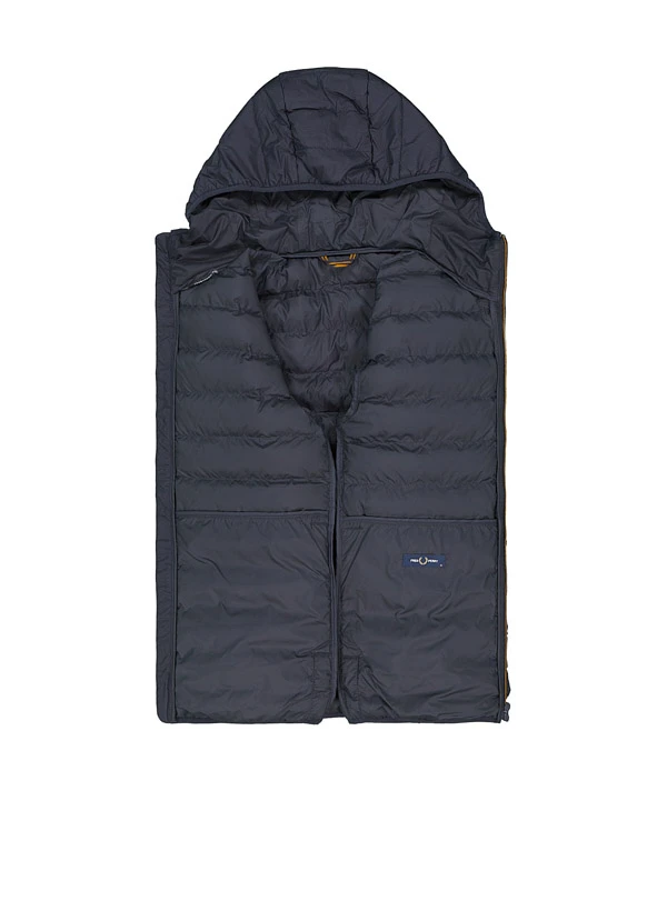 Fred Perry, Steppjacke, Nylon wasserabweisend, navy Fred Perry, Steppjacke, Nylon Wasserabweisend, Navy -Herrenausstatter Verkaufe 452317 norm3