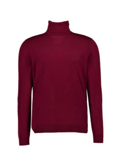 MAERZ Muenchen, Rollkragenpullover, Merinowolle, Bordeaux
