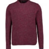 MAERZ Muenchen, Pullover, Merinowolle Extrafein, Rot Meliert
