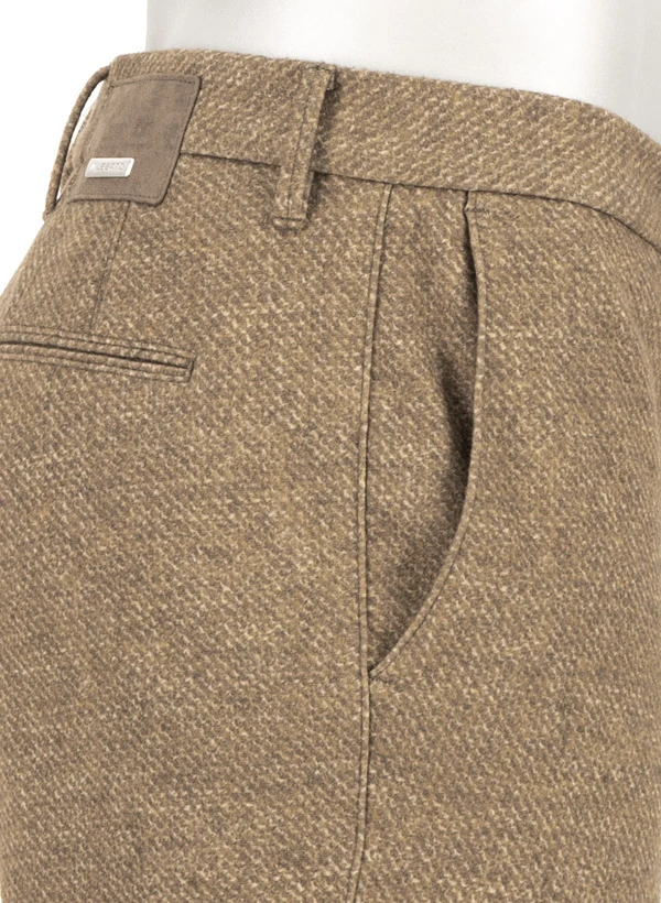 Alberto, Hose Rob, Slim Fit, Jersey, braun-beige-ocker gemustert Alberto, Hose Rob, Slim Fit, Jersey, Braun-beige-ocker Gemustert -Herrenausstatter Verkaufe 452340 norm5