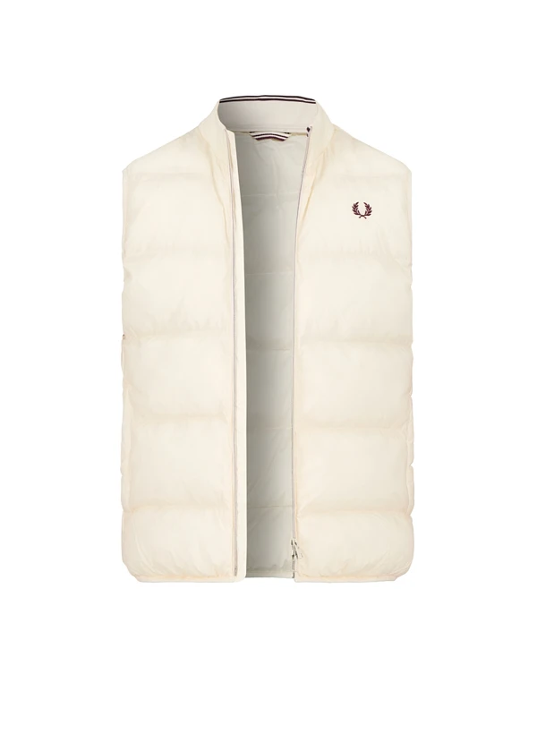 Fred Perry, Steppweste, Nylon wasserabweisend, ecru Fred Perry, Steppweste, Nylon Wasserabweisend, Ecru -Herrenausstatter Verkaufe 452403 norm