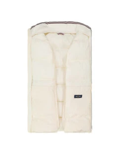 Fred Perry, Steppweste, Nylon Wasserabweisend, Ecru 2 Fred Perry, Steppweste, Nylon Wasserabweisend, Ecru -Herrenausstatter Verkaufe 452403 norm3