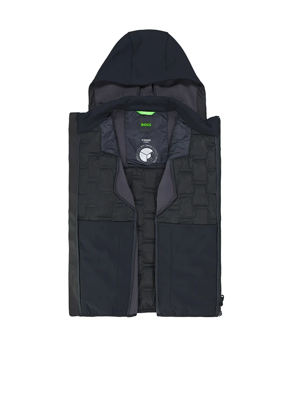 BOSS Green, Jacke T-Down, Mikrofaser, schwarz BOSS Green, Jacke T-Down, Mikrofaser, Schwarz -Herrenausstatter Verkaufe 452451 norm3