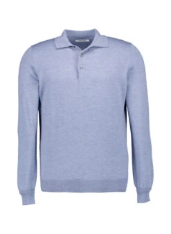Gran Sasso, Pullover, Merinowolle Extrafein, Blau