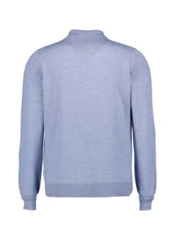 Gran Sasso, Pullover, Merinowolle Extrafein, Blau -Herrenausstatter Verkaufe 452459 norm2