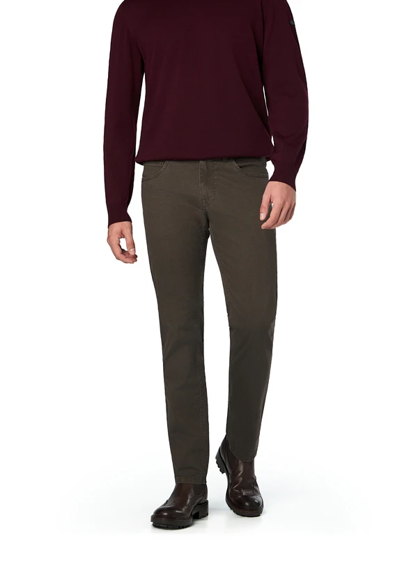 GARDEUR, Hose Bill, Baumwolle, braun meliert GARDEUR, Hose Bill, Baumwolle, Braun Meliert -Herrenausstatter Verkaufe 452478 norm