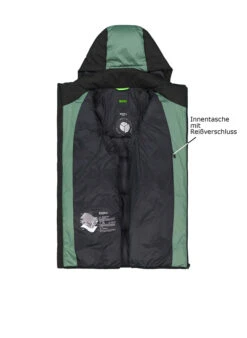 BOSS Green, Daunenjacke Block-X, Mikrofaser Wasserabweisend, Grün 2 BOSS Green, Daunenjacke Block-X, Mikrofaser Wasserabweisend, Grün -Herrenausstatter Verkaufe 452551 norm3
