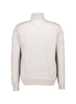 MAERZ Muenchen, Pullover, Merinowolle Waschbar, Creme -Herrenausstatter Verkaufe 452868 norm2